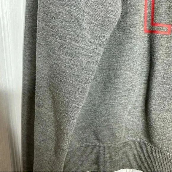 Marled  Reunited Hoodie Love Grey/White/Pink/Red Size Medium - Picture 5 of 16